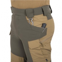 Spodnie HYBRID OUTBACK PANTS® - DuraCanvas® - Ash Grey / Czarny 